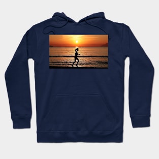 Alcudia beach majorca spain sunrise Hoodie